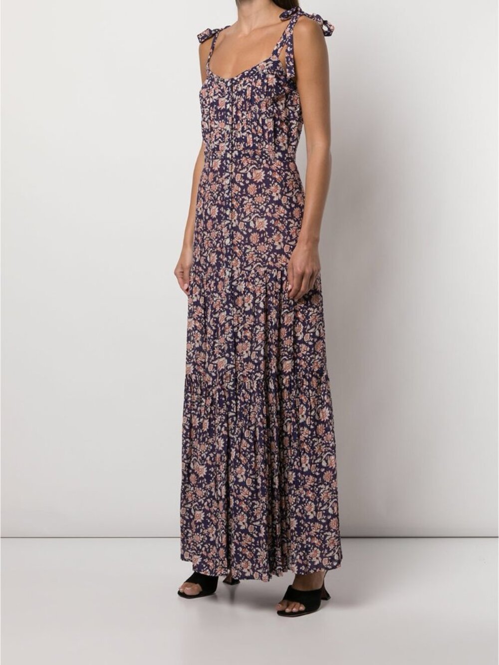 Veronica Beard Windansea Floral Maxi Dress - Picture 2 of 10